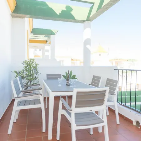 Terraza Vista Piscina Lejlighed Conil De La Frontera